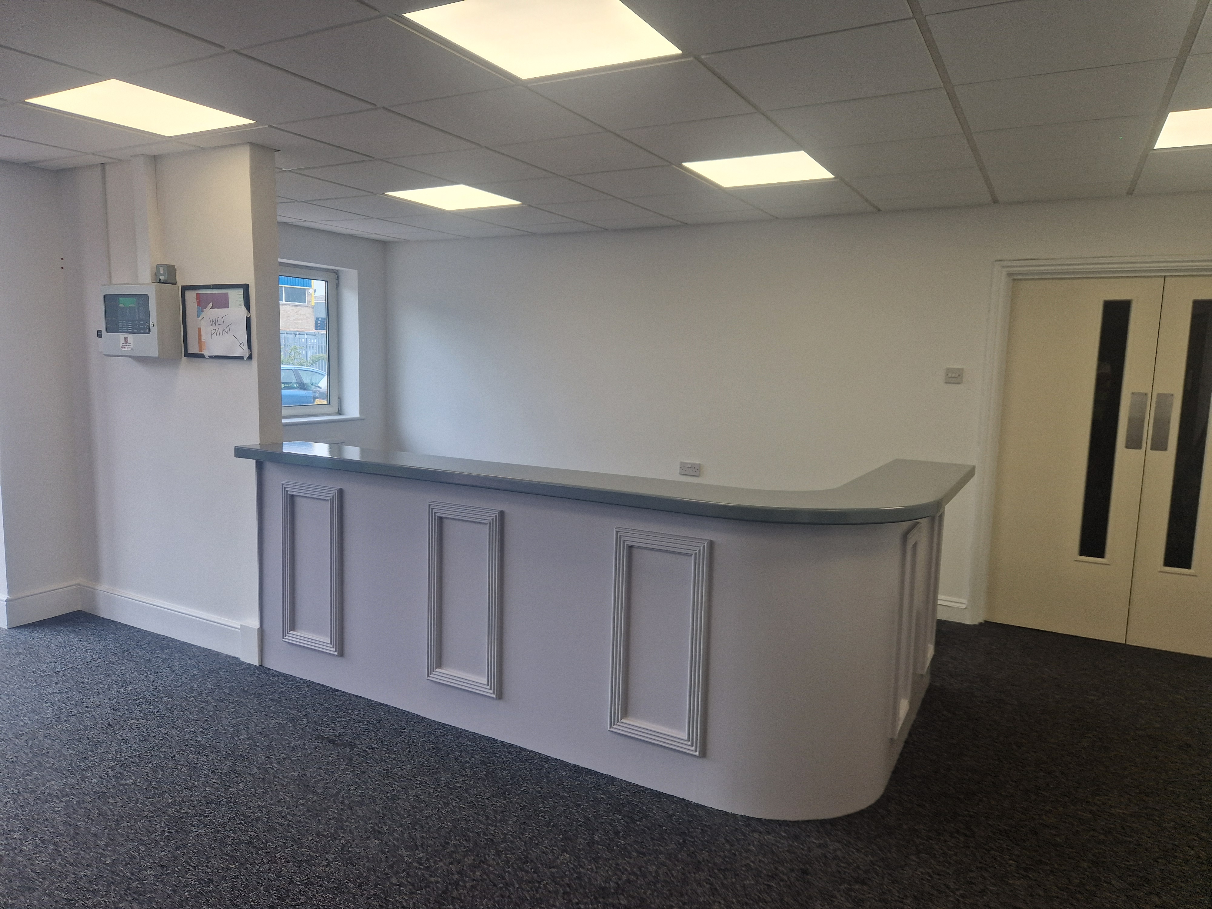 desk finished